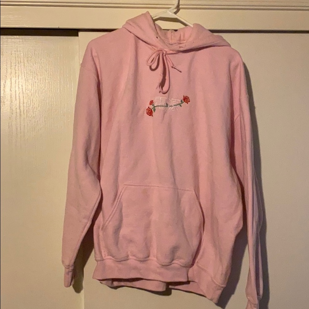 Urban outfitters Cooke Collective pink hoodie